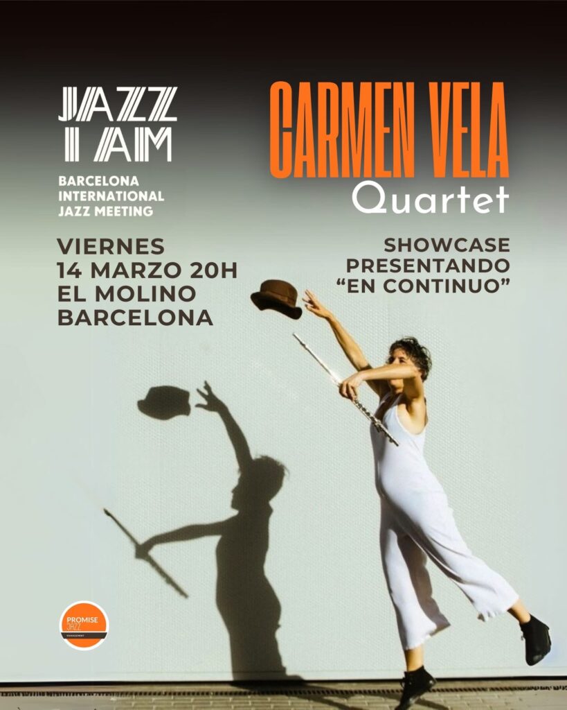 Jazz I am – Viernes 14 de Marzo a las 20:00h en El Molino, Barcelona